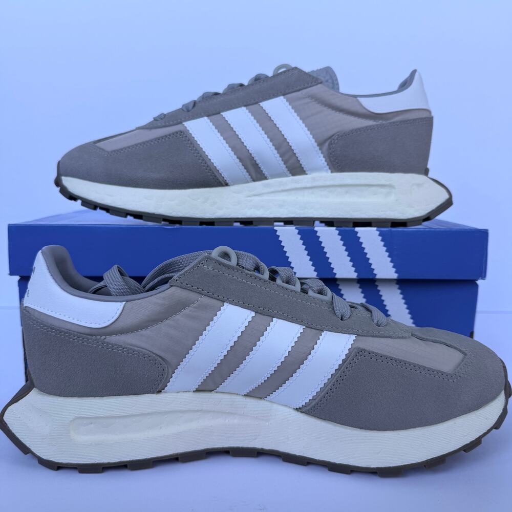 Adidas Retropy E5 Gray/White/Black Mens 9 BNIB